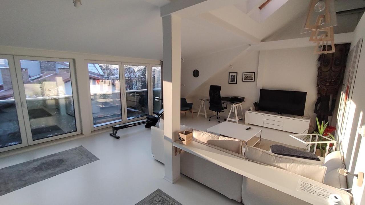 Loft 85 M2 Wilanow Krolewski Self Checkin Warsaw Luaran gambar